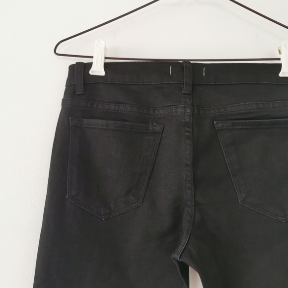 J Brand Alana Black Zipper Pocket Jeans - Picture 6 of 16
